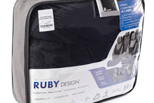 Φόρτωση εικόνας στη συλλογή εικόνων, Καλύμματα Αυτοκινήτου Otom Ruby Design Universal Βαμβακερό Ύφασμα  Σετ Εμπρός / Πίσω 11 Τεμαχίων Μαύρο
