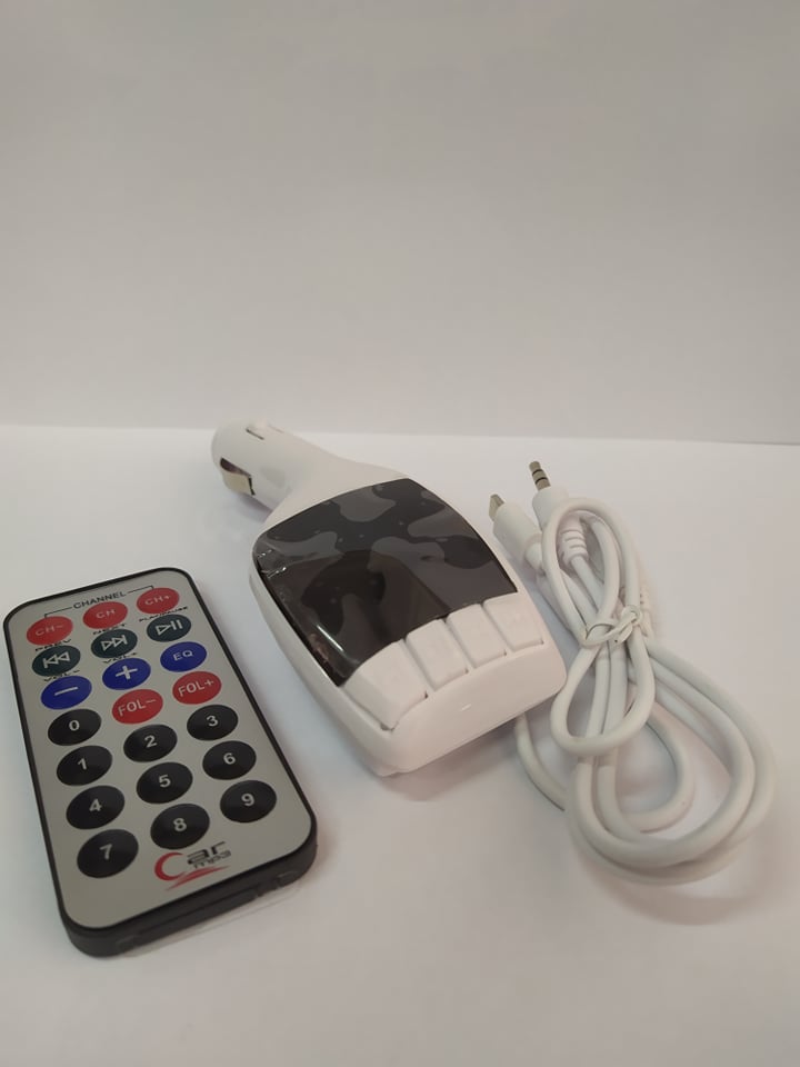 ar FM Transmitter Mp3 Player – Αναμεταδότης FM Αυτοκινήτου με υποδοχή USB/TF και Τηλεχειριστήριο